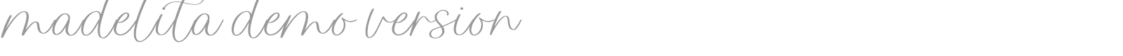 Madelita font preview